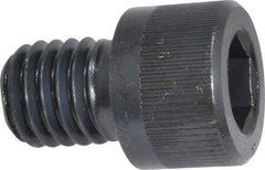 Made in USA - 1/2-13 UNC Hex Socket Drive, Socket Cap Screw - Alloy Steel, Black Oxide Finish, Fully Threaded, 5/8" Length Under Head - Eagle Tool & Supply