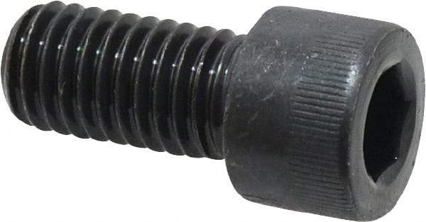 Made in USA - 1/2-13 UNC Hex Socket Drive, Socket Cap Screw - Alloy Steel, Black Oxide Finish, Fully Threaded, 1" Length Under Head - Eagle Tool & Supply