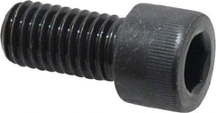 Made in USA - 1/2-13 UNC Hex Socket Drive, Socket Cap Screw - Alloy Steel, Black Oxide Finish, Fully Threaded, 1" Length Under Head - Eagle Tool & Supply