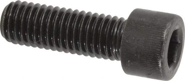 Made in USA - 1/2-13 UNC Hex Socket Drive, Socket Cap Screw - Alloy Steel, Black Oxide Finish, Fully Threaded, 1-1/2" Length Under Head - Eagle Tool & Supply