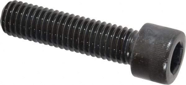 Made in USA - 1/2-13 UNC Hex Socket Drive, Socket Cap Screw - Alloy Steel, Black Oxide Finish, Fully Threaded, 2" Length Under Head - Eagle Tool & Supply