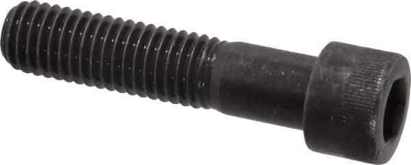 Made in USA - 1/2-13 UNC Hex Socket Drive, Socket Cap Screw - Alloy Steel, Black Oxide Finish, Partially Threaded, 2-1/4" Length Under Head - Eagle Tool & Supply