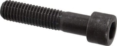 Made in USA - 1/2-13 UNC Hex Socket Drive, Socket Cap Screw - Alloy Steel, Black Oxide Finish, Partially Threaded, 2-1/4" Length Under Head - Eagle Tool & Supply