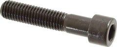 Made in USA - 1/2-13 UNC Hex Socket Drive, Socket Cap Screw - Alloy Steel, Black Oxide Finish, Partially Threaded, 2-1/2" Length Under Head - Eagle Tool & Supply