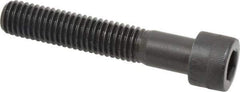 Made in USA - 1/2-13 UNC Hex Socket Drive, Socket Cap Screw - Alloy Steel, Black Oxide Finish, Partially Threaded, 2-3/4" Length Under Head - Eagle Tool & Supply