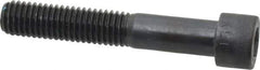 Made in USA - 1/2-13 UNC Hex Socket Drive, Socket Cap Screw - Alloy Steel, Black Oxide Finish, Partially Threaded, 3" Length Under Head - Eagle Tool & Supply