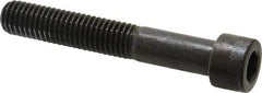 Made in USA - 1/2-13 UNC Hex Socket Drive, Socket Cap Screw - Alloy Steel, Black Oxide Finish, Partially Threaded, 3-1/4" Length Under Head - Eagle Tool & Supply