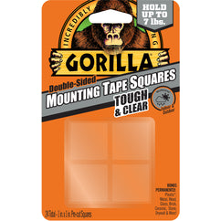 Gorilla Clear Mounting Tape Squares - Eagle Tool & Supply