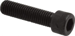 Made in USA - 1/4-28 UNF Hex Socket Drive, Socket Cap Screw - Alloy Steel, Black Oxide Finish, Fully Threaded, 1" Length Under Head - Eagle Tool & Supply