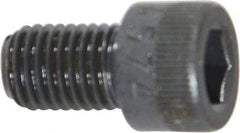 Made in USA - 5/16-24 UNF Hex Socket Drive, Socket Cap Screw - Alloy Steel, Black Oxide Finish, Fully Threaded, 1/2" Length Under Head - Eagle Tool & Supply