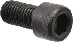 Made in USA - 5/16-24 UNF Hex Socket Drive, Socket Cap Screw - Alloy Steel, Black Oxide Finish, Fully Threaded, 5/8" Length Under Head - Eagle Tool & Supply
