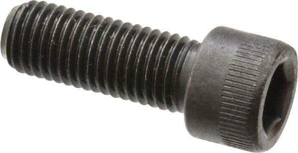 Made in USA - 5/16-24 UNF Hex Socket Drive, Socket Cap Screw - Alloy Steel, Black Oxide Finish, Fully Threaded, 7/8" Length Under Head - Eagle Tool & Supply