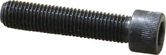 Made in USA - 5/16-24 UNF Hex Socket Drive, Socket Cap Screw - Alloy Steel, Black Oxide Finish, Fully Threaded, 1-1/2" Length Under Head - Eagle Tool & Supply