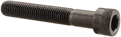 Made in USA - 5/16-24 UNF Hex Socket Drive, Socket Cap Screw - Alloy Steel, Black Oxide Finish, Partially Threaded, 2" Length Under Head - Eagle Tool & Supply