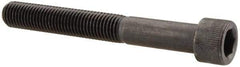 Made in USA - 5/16-24 UNF Hex Socket Drive, Socket Cap Screw - Alloy Steel, Black Oxide Finish, Partially Threaded, 2-1/2" Length Under Head - Eagle Tool & Supply