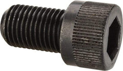 Made in USA - 3/8-24 UNF Hex Socket Drive, Socket Cap Screw - Alloy Steel, Black Oxide Finish, Fully Threaded, 5/8" Length Under Head - Eagle Tool & Supply
