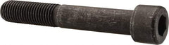 Made in USA - 3/8-24 UNF Hex Socket Drive, Socket Cap Screw - Alloy Steel, Black Oxide Finish, Partially Threaded, 2-1/4" Length Under Head - Eagle Tool & Supply
