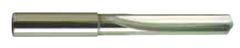 6mm Dia. - Carbide Straight Flute 4XD Drill-130Â° 4-Facet Point-Coolant-Bright - Eagle Tool & Supply