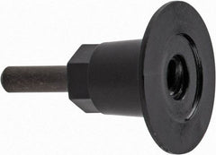 DeWALT - 1-1/2" Diam Quick-Change Disc Backing Pad - 1/4" Shank Diam, 25,000 RPM, Roloc Compatible - Eagle Tool & Supply