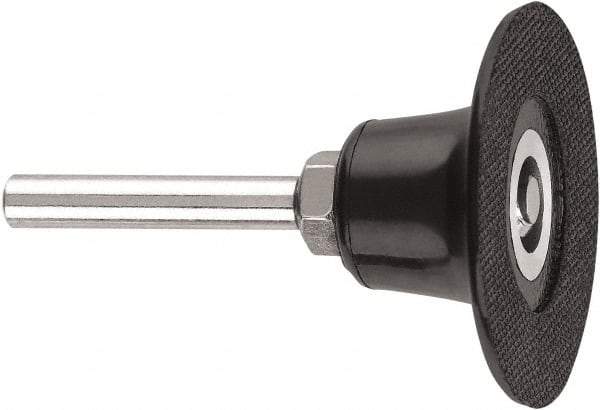 DeWALT - 1-1/2" Diam Quick-Change Disc Backing Pad - 1/4" Shank Diam, 30,000 RPM, Roloc TS Compatible - Eagle Tool & Supply