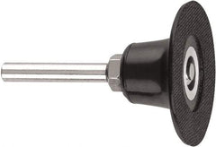 DeWALT - 1-1/2" Diam Quick-Change Disc Backing Pad - 1/4" Shank Diam, 30,000 RPM, Roloc TS Compatible - Eagle Tool & Supply