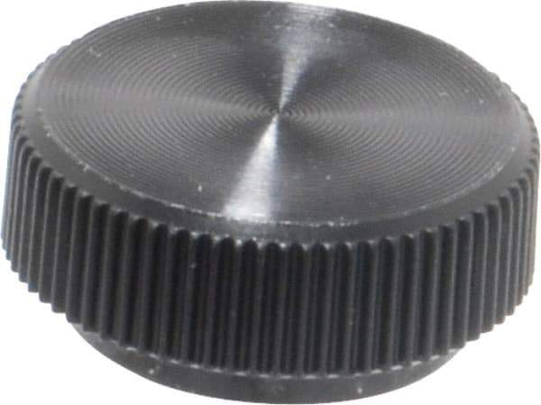 Made in USA - Knurled Plastic Thumb Screw - 13mm OAL, 13mm Head Diam x 5.5mm Head Height - Eagle Tool & Supply