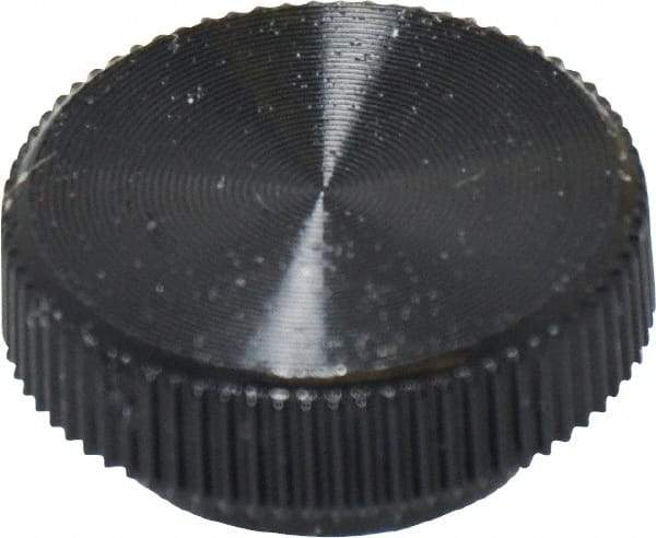 Made in USA - Knurled Plastic Thumb Screw - 16mm OAL, 16mm Head Diam x 6.5mm Head Height - Eagle Tool & Supply