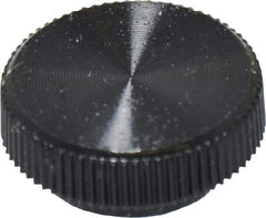 Made in USA - Knurled Plastic Thumb Screw - 16mm OAL, 16mm Head Diam x 6.5mm Head Height - Eagle Tool & Supply