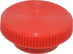 Made in USA - Knurled Plastic Thumb Screw - 3/4" OAL, 3/4" Head Diam x 5/16" Head Height - Eagle Tool & Supply