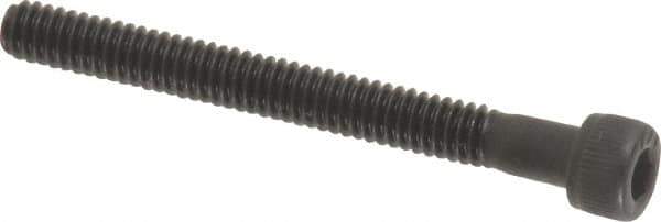 Value Collection - #5-40 UNC Hex Socket Drive, Socket Cap Screw - Alloy Steel, Black Oxide Finish, Partially Threaded, 1-1/4" Length Under Head - Eagle Tool & Supply