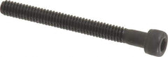 Value Collection - #5-40 UNC Hex Socket Drive, Socket Cap Screw - Alloy Steel, Black Oxide Finish, Partially Threaded, 1-1/4" Length Under Head - Eagle Tool & Supply