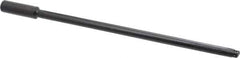 Allied Machine and Engineering - Series 0, 33/64 to 11/16" Diam, 3/4" Diam Straight Shank, Straight Flute Spade Drill - 11-5/8" Max Depth, 12-35/64" Body Length, 14-13/16" OAL, Long Length, Through Coolant - Eagle Tool & Supply