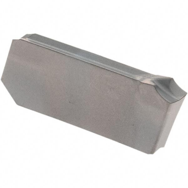 Iscar - 22J8GIM Grade IC20, 2.2mm Cutting Width Carbide Grooving Insert - Right Hand, 0.17mm Corner Radius, Uncoated - Eagle Tool & Supply