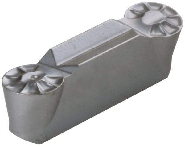 Iscar - 328GIM A Grade IC20, 3.2mm Cutting Width Carbide Grooving Insert - Right Hand, 0.22mm Corner Radius, Uncoated - Eagle Tool & Supply