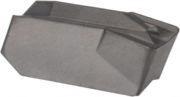 Iscar - 608GIMF Grade IC20, 6mm Cutting Width Carbide Grooving Insert - 3.6mm Max Depth of Cut, Neutral, 0.8mm Corner Radius, Uncoated - Eagle Tool & Supply