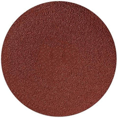 Sait - 10" Diam, 36 Grit Aluminum Oxide Adhesive PSA Disc - Very Coarse Grade, X Weighted Cloth Backing, For Disc Sanders - Eagle Tool & Supply
