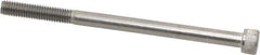 Value Collection - #10-32 UNF Hex Socket Drive, Socket Cap Screw - Grade 18-8 Stainless Steel, Black Oxide Finish, 3" Length Under Head - Eagle Tool & Supply