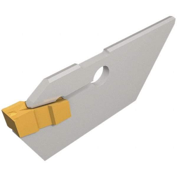Iscar - 3.6 to 4.5mm Groove Width, 20mm Max Depth of Cut, Neutral Cut, CGHN Indexable Grooving Blade - Multiple Insert Styles, Series Cut Grip - Eagle Tool & Supply