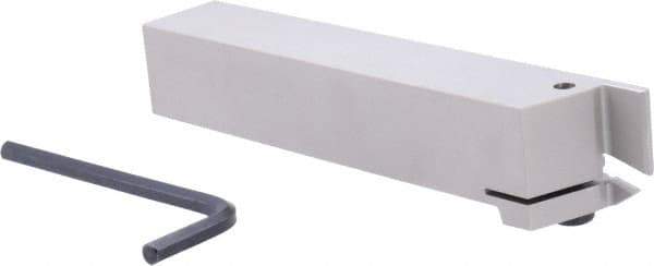 Iscar - GHD, External, Left Hand, 0.4" Max Depth of Cut, 0.157 to 0.197" Groove Width, Indexable Grooving Tool Holder - GI.. Insert Compatibility, 1" Shank Height, 1" Shank Width, 6" OAL - Eagle Tool & Supply
