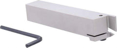 Iscar - GHD, External, Left Hand, 0.4" Max Depth of Cut, 0.157 to 0.197" Groove Width, Indexable Grooving Tool Holder - GI.. Insert Compatibility, 1" Shank Height, 1" Shank Width, 6" OAL - Eagle Tool & Supply