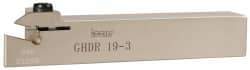 Iscar - Right Hand Cut, GI.., GPV.., TIP.. Insert, Indexable Cutoff Toolholder - 0.36" Max Depth of Cut, 3/4" Shank Width, 3/4" Shank Height, 4-1/2" OAL - Eagle Tool & Supply