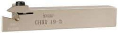 Iscar - Right Hand Cut, GI.., GPV.., TIP.. Insert, Indexable Cutoff Toolholder - 0.36" Max Depth of Cut, 3/4" Shank Width, 3/4" Shank Height, 4-1/2" OAL - Eagle Tool & Supply