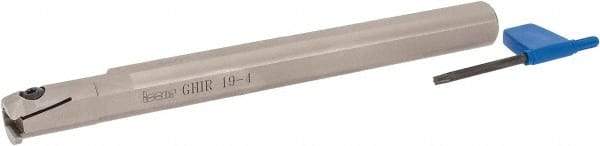 Iscar - GHI, Right Hand, 0.177" Max Depth of Cut, 0.118 to 0.189" Groove Width, Indexable Grooving Tool Holder - GIFI.., GIMY.., GINI.., GIPI.., TIPI.. Insert Compatibility, 3/4" Shank Width, 8" OAL - Eagle Tool & Supply