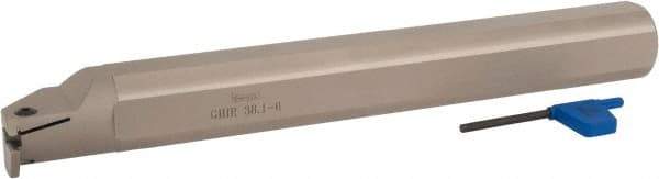 Iscar - GHI, Right Hand, 0.315" Max Depth of Cut, 0.157 to 1/4" Groove Width, Indexable Grooving Tool Holder - GIFI.., GIMY.., GINI.., GIPI.., TIPI.. Insert Compatibility, 1-1/2" Shank Width, 12" OAL - Eagle Tool & Supply
