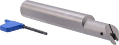 Iscar - 1" Min Bore Diam, 7" OAL, 1" Shank Diam, GHIU Indexable Boring Bar - 1.95" Max Bore Depth, GIPI Insert - Eagle Tool & Supply