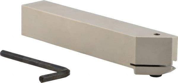Iscar - GHM, External, Left Hand, 0.189" Max Depth of Cut, 1/4" Max Groove Width, Indexable Grooving Tool Holder - GI.. Insert Compatibility, 1" Shank Height, 1" Shank Width, 6" OAL - Eagle Tool & Supply