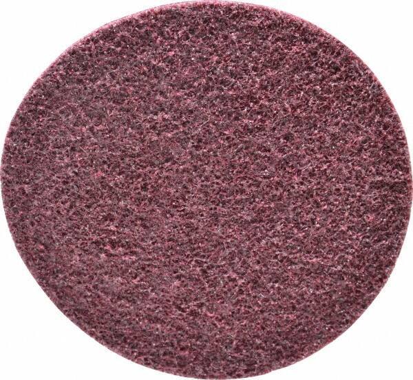 Norton - 4-1/2" Diam, 120 Grit, Aluminum Oxide Hook & Loop Disc - Fine Grade, Nonwoven, - Eagle Tool & Supply