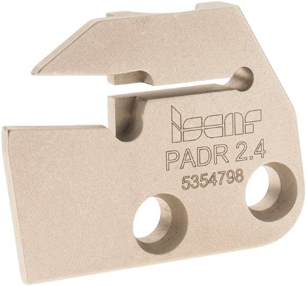 Iscar - 3/32 to 1/8" Groove Width, 0.642" Max Depth of Cut, Right Hand Cut, PAD Indexable Grooving Blade - 0.075 Seat Size, GDMW 2.4 Insert Style, Series Cut Grip - Eagle Tool & Supply