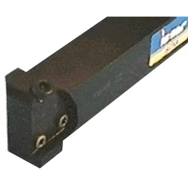 Iscar - PHA, External, Left Hand, 0.64" Max Depth of Cut, Indexable Grooving Tool Holder - GDMW 2.4 Insert Compatibility, 1" Shank Height, 1" Shank Width, 6" OAL - Eagle Tool & Supply