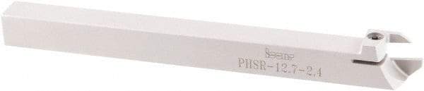 Iscar - PHS, External, Right Hand, 1/2" Max Depth of Cut, 3/32 to 1/8" Groove Width, Indexable Grooving Tool Holder - GDMW 2.4 Insert Compatibility, 1/2" Shank Height, 1/2" Shank Width, 5.9" OAL - Eagle Tool & Supply